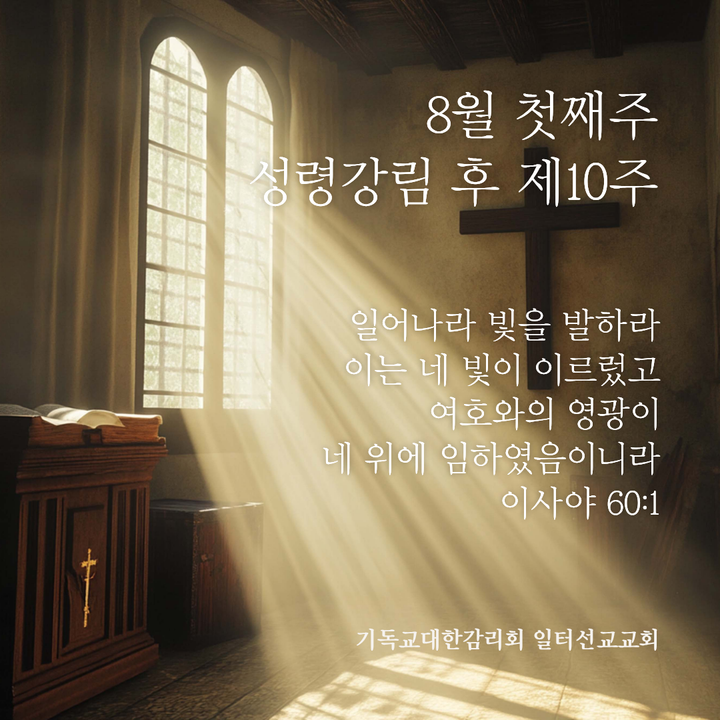 8월 첫째주, 성령강림 후 제10주, 마태복음 14장 13~2절